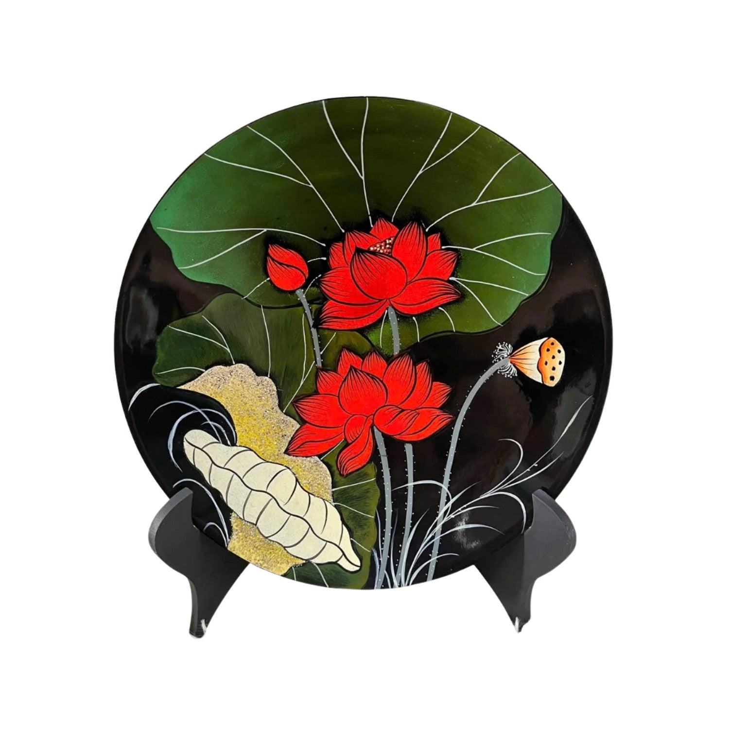Handcrafted Lacquer Plates 2