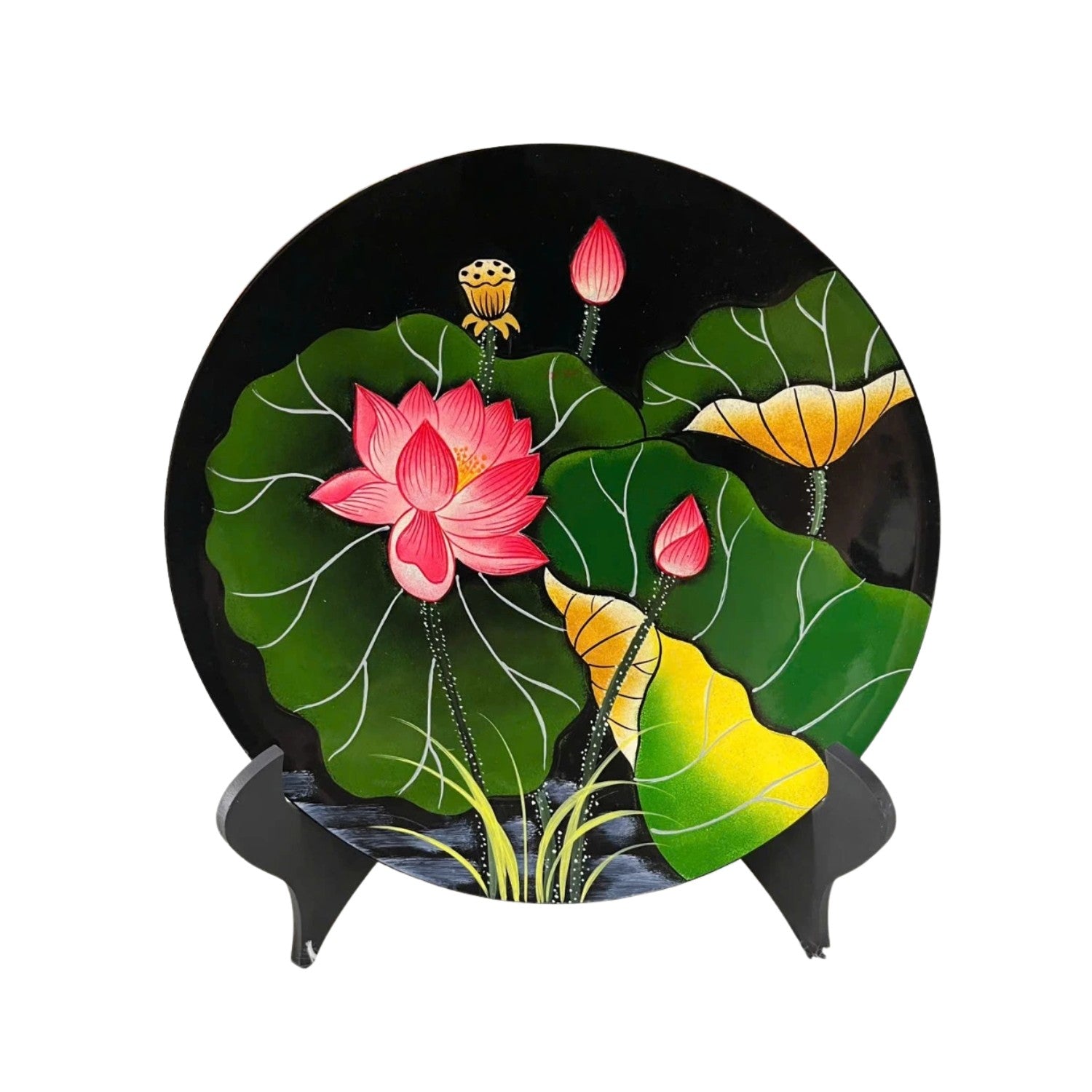 Handcrafted Lacquer Plates 2