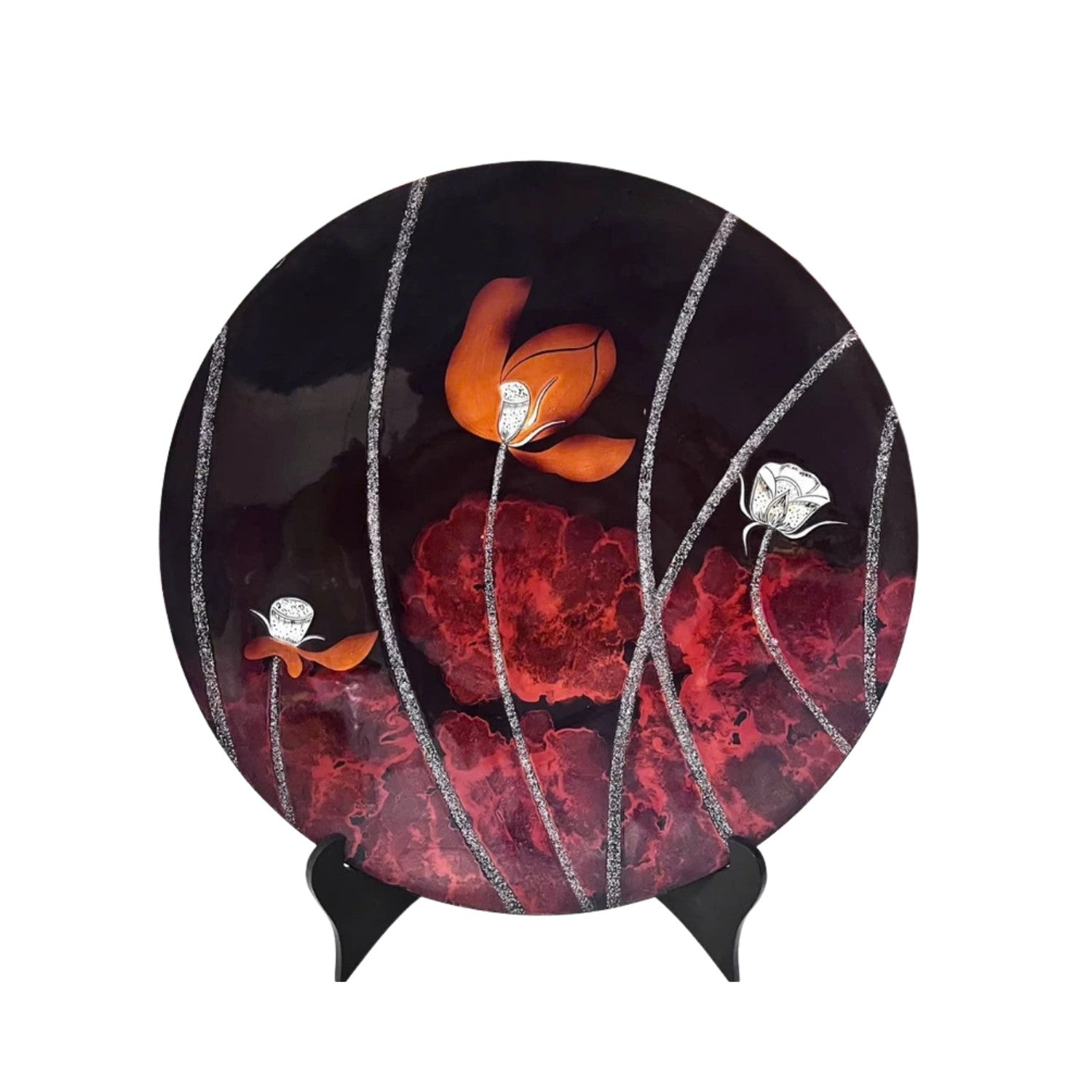 Handcrafted Lacquer Plates 30