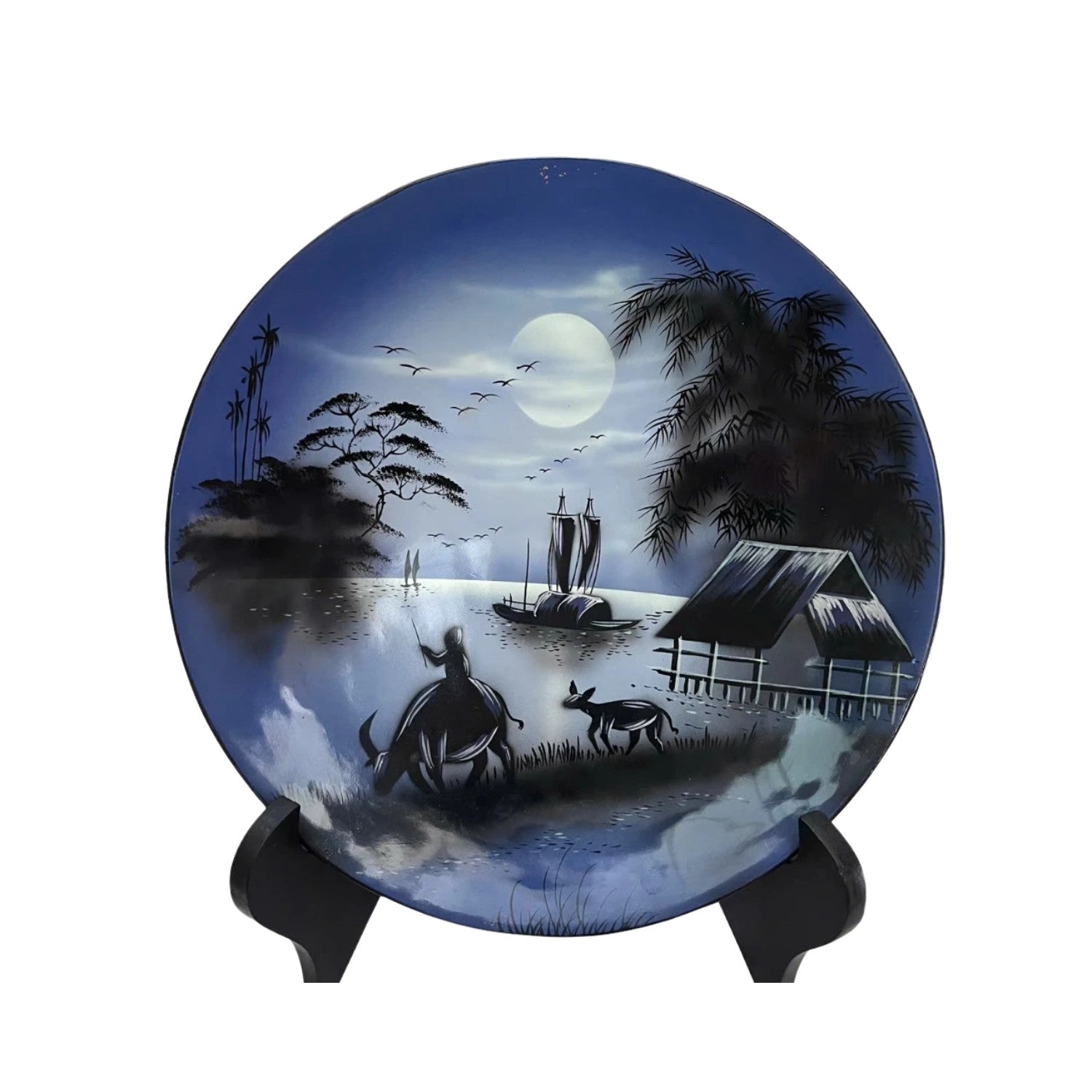 Handcrafted Lacquer Plates 4