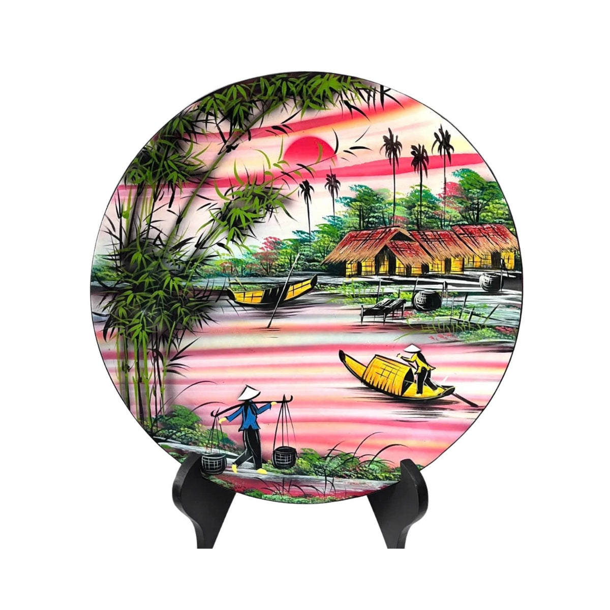 Handcrafted Lacquer Plates 5