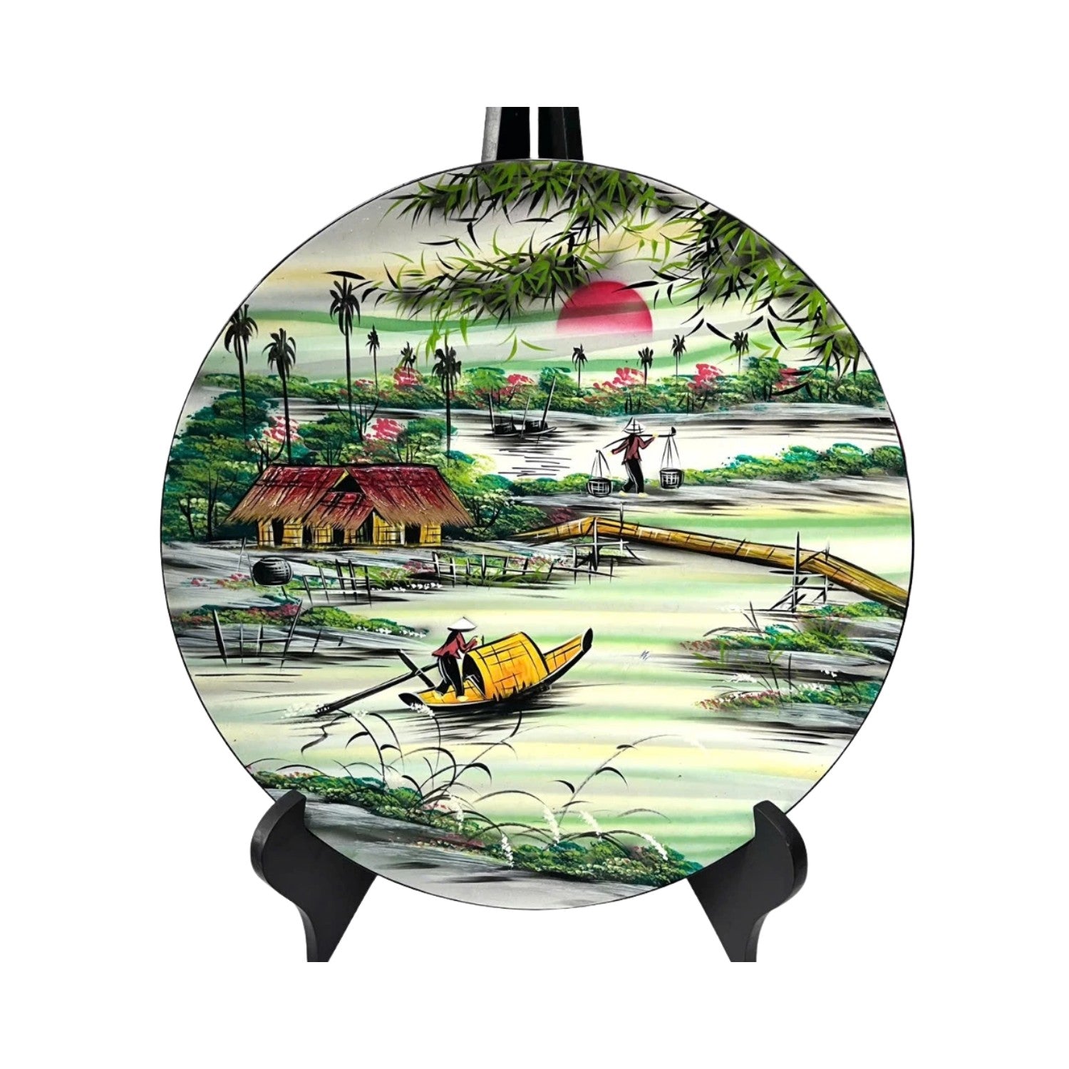 Handcrafted Lacquer Plates 5