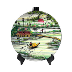 Handcrafted Lacquer Plates 5