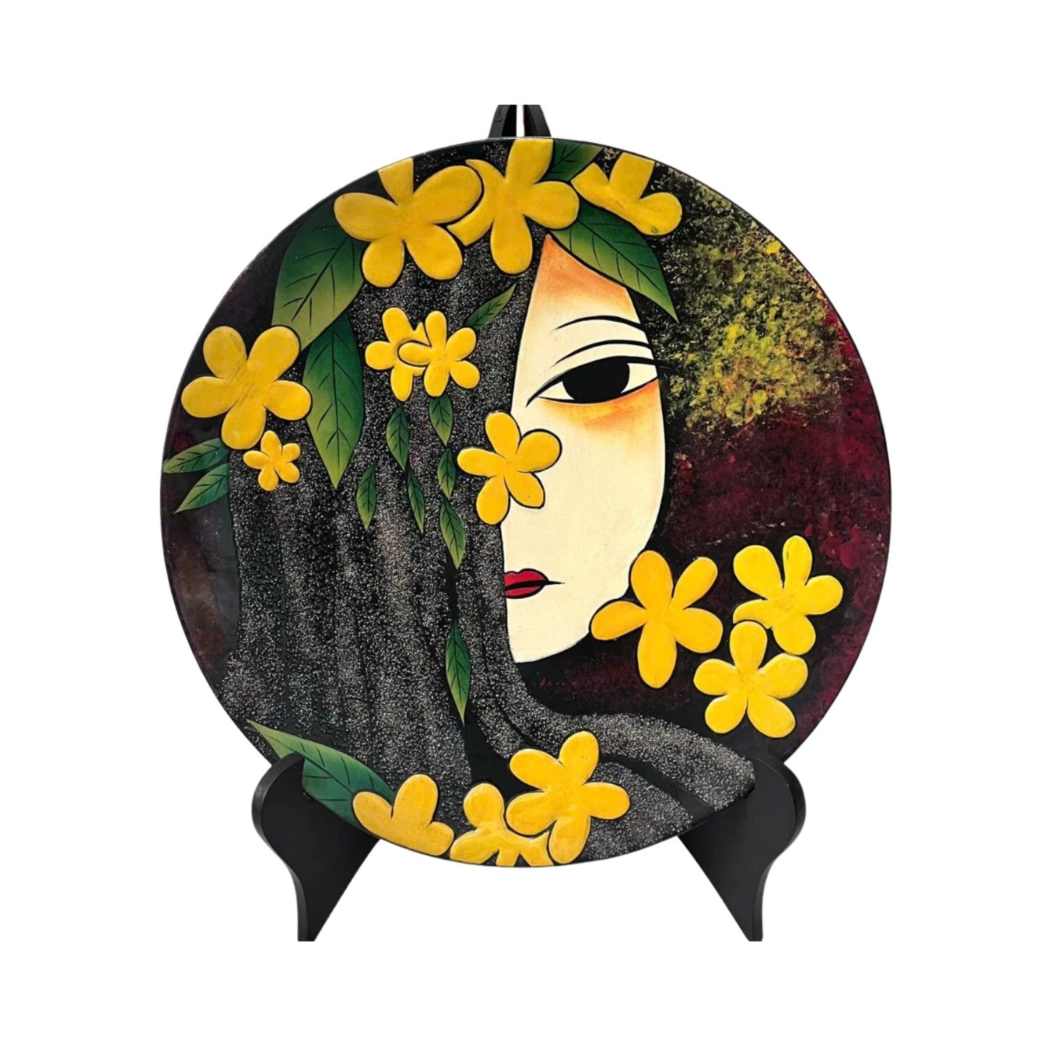 Handcrafted Lacquer Plates 8