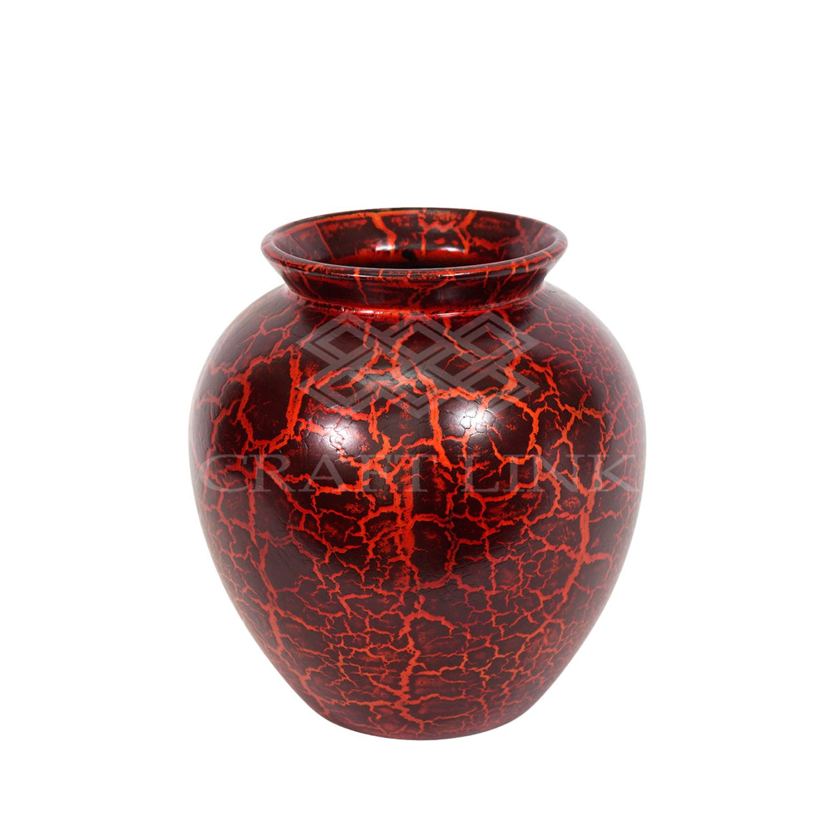 Handcrafted Lacquered Ceramic Vase 11