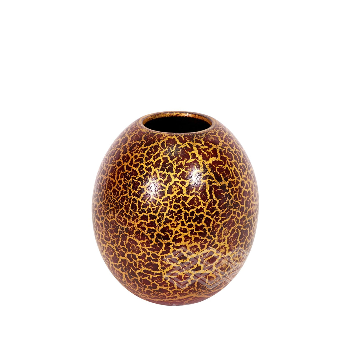 Handcrafted Lacquered Ceramic Vase 12