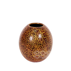 Handcrafted Lacquered Ceramic Vase 12