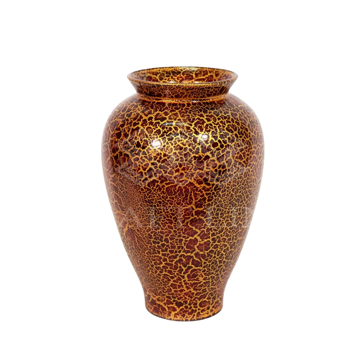 Handcrafted Lacquered Ceramic Vase 14