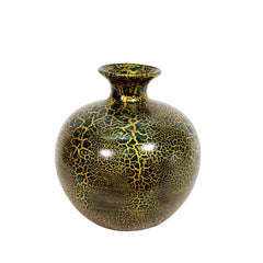 Handcrafted Lacquered Ceramic Vase 2