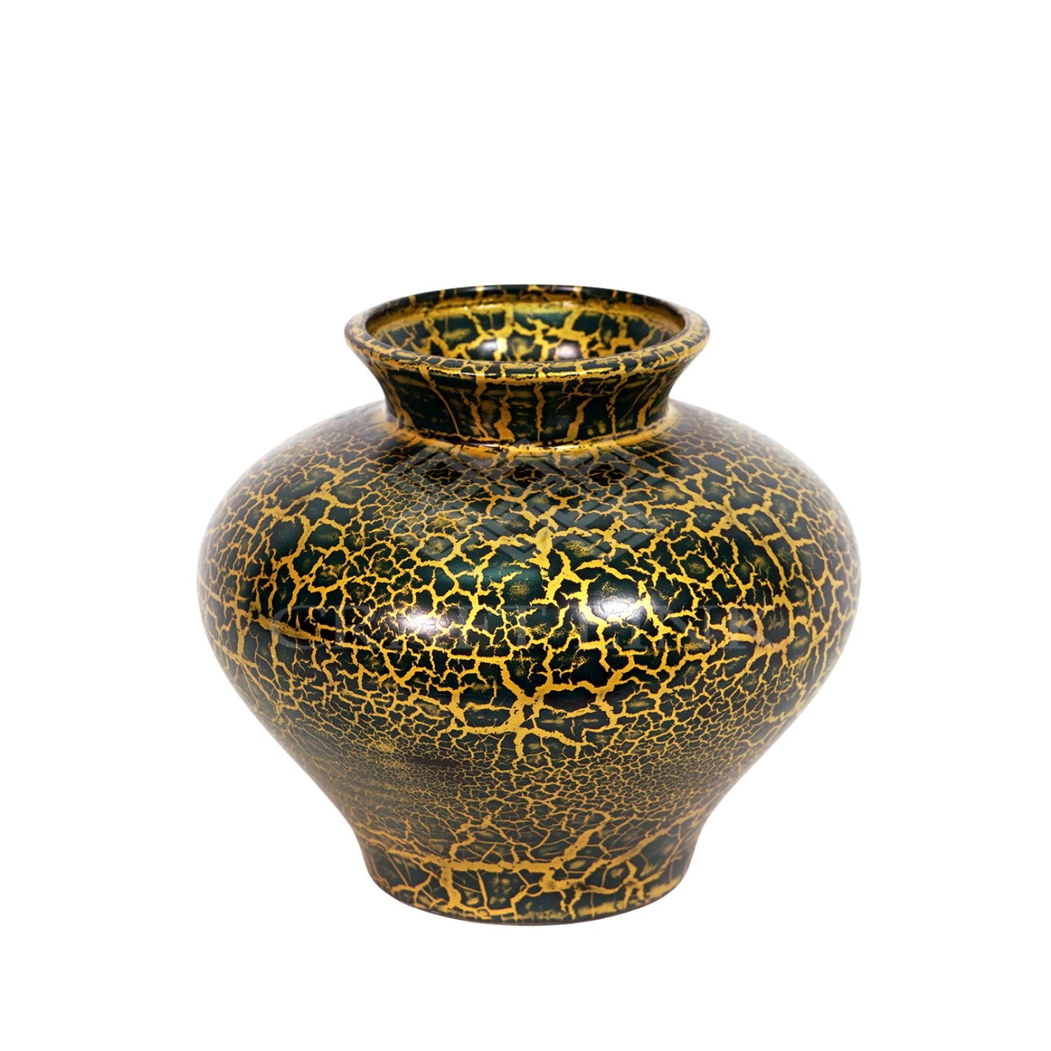 Handcrafted Lacquered Ceramic Vase 5