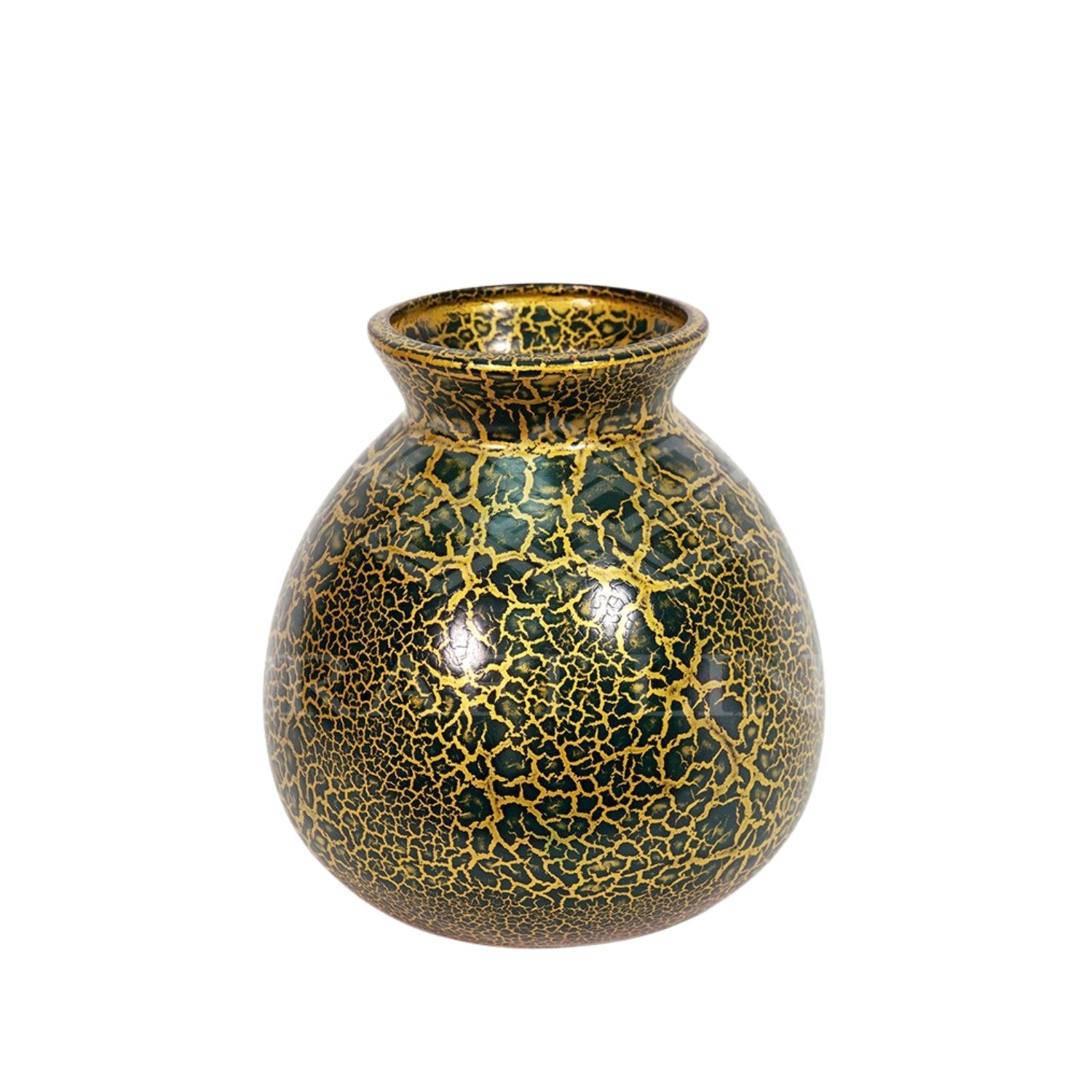Handcrafted Lacquered Ceramic Vase 6