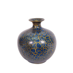 Handcrafted Lacquered Ceramic Vase