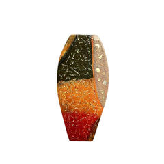 Handcrafted Lacquered Flower Vase 11