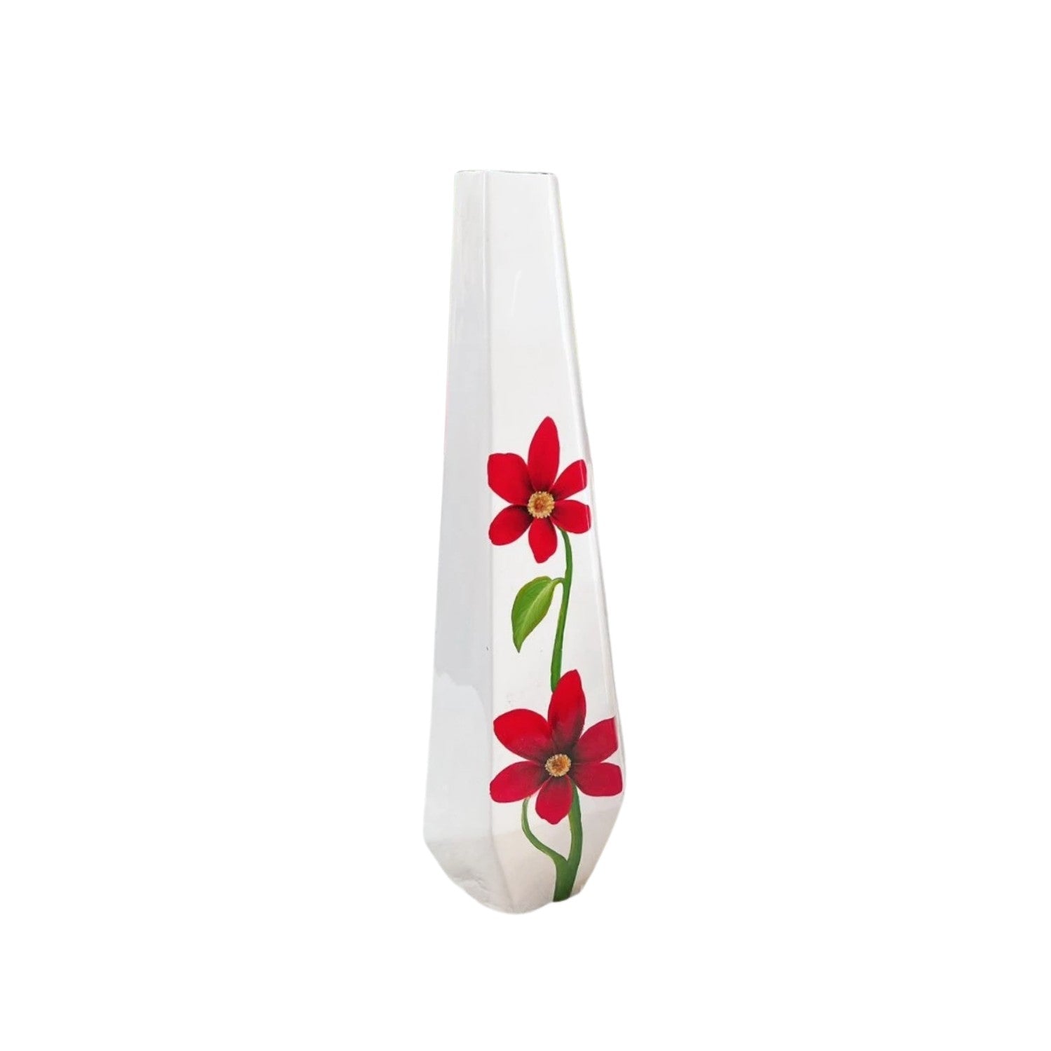Handcrafted Lacquered Flower Vase 13