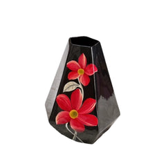 Handcrafted Lacquered Flower Vase 14