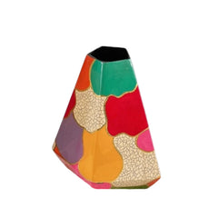 Handcrafted Lacquered Flower Vase 14
