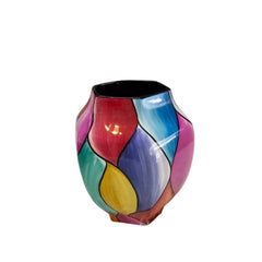 Handcrafted Lacquered Flower Vase 15