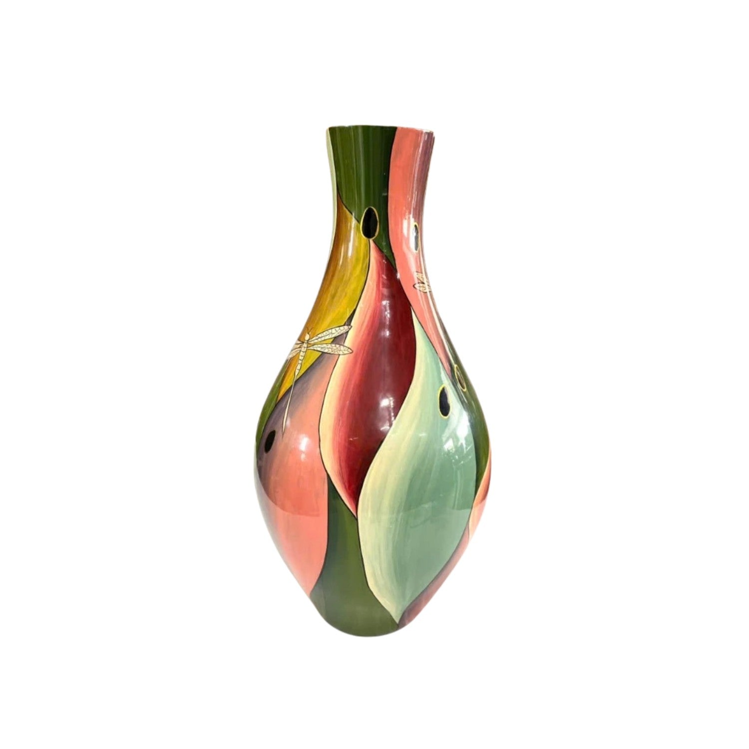 Handcrafted Lacquered Flower Vase 18