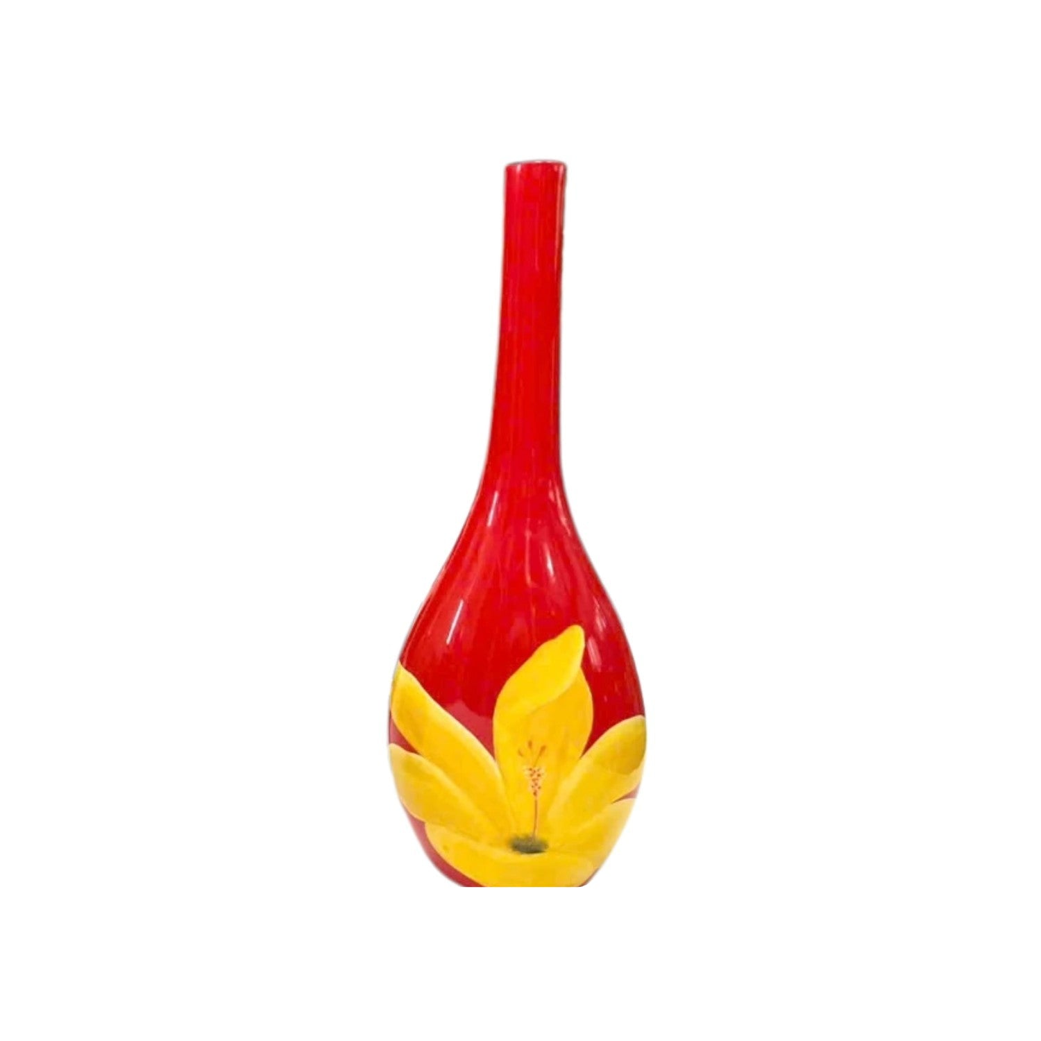 Handcrafted Lacquered Flower Vase 26