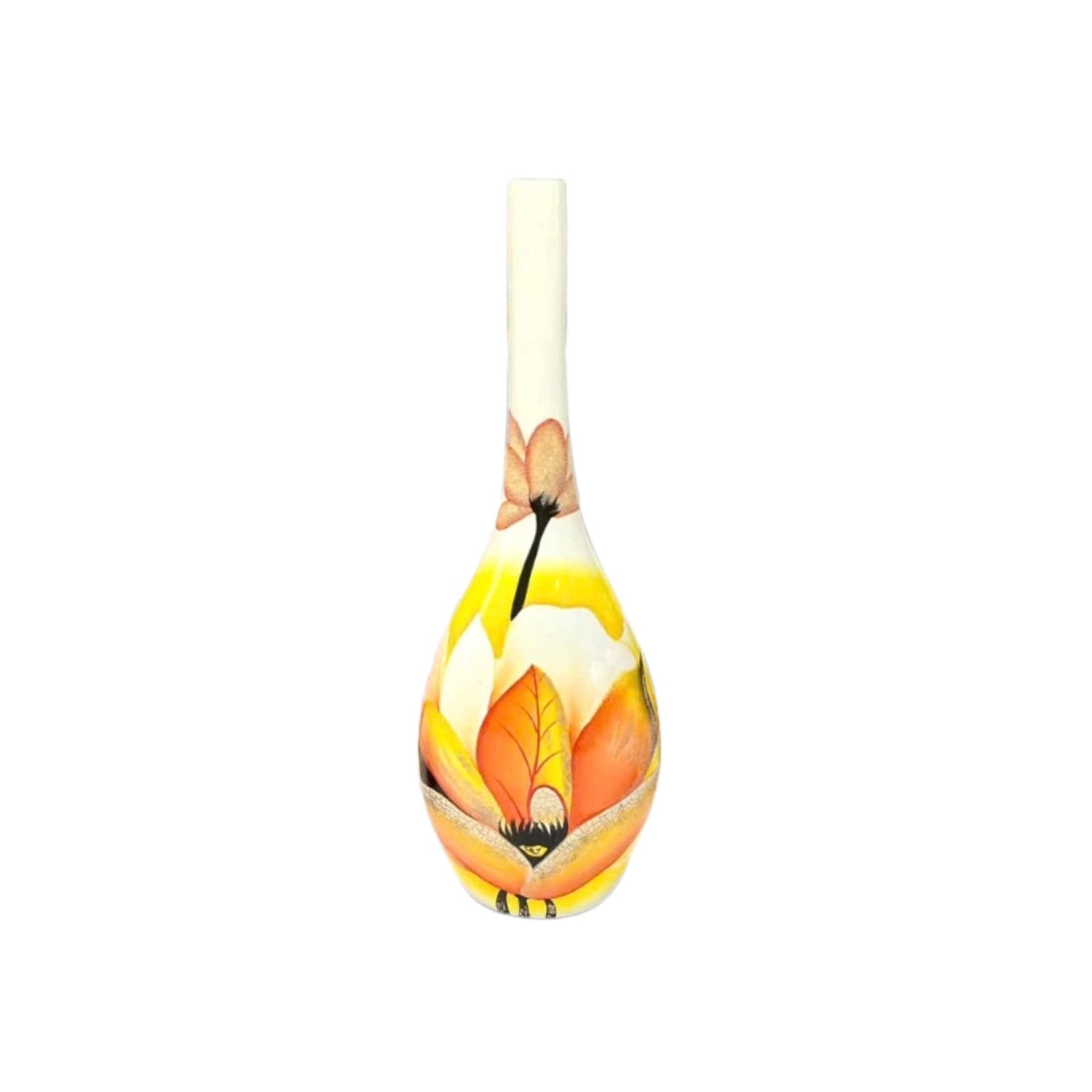 Handcrafted Lacquered Flower Vase 26