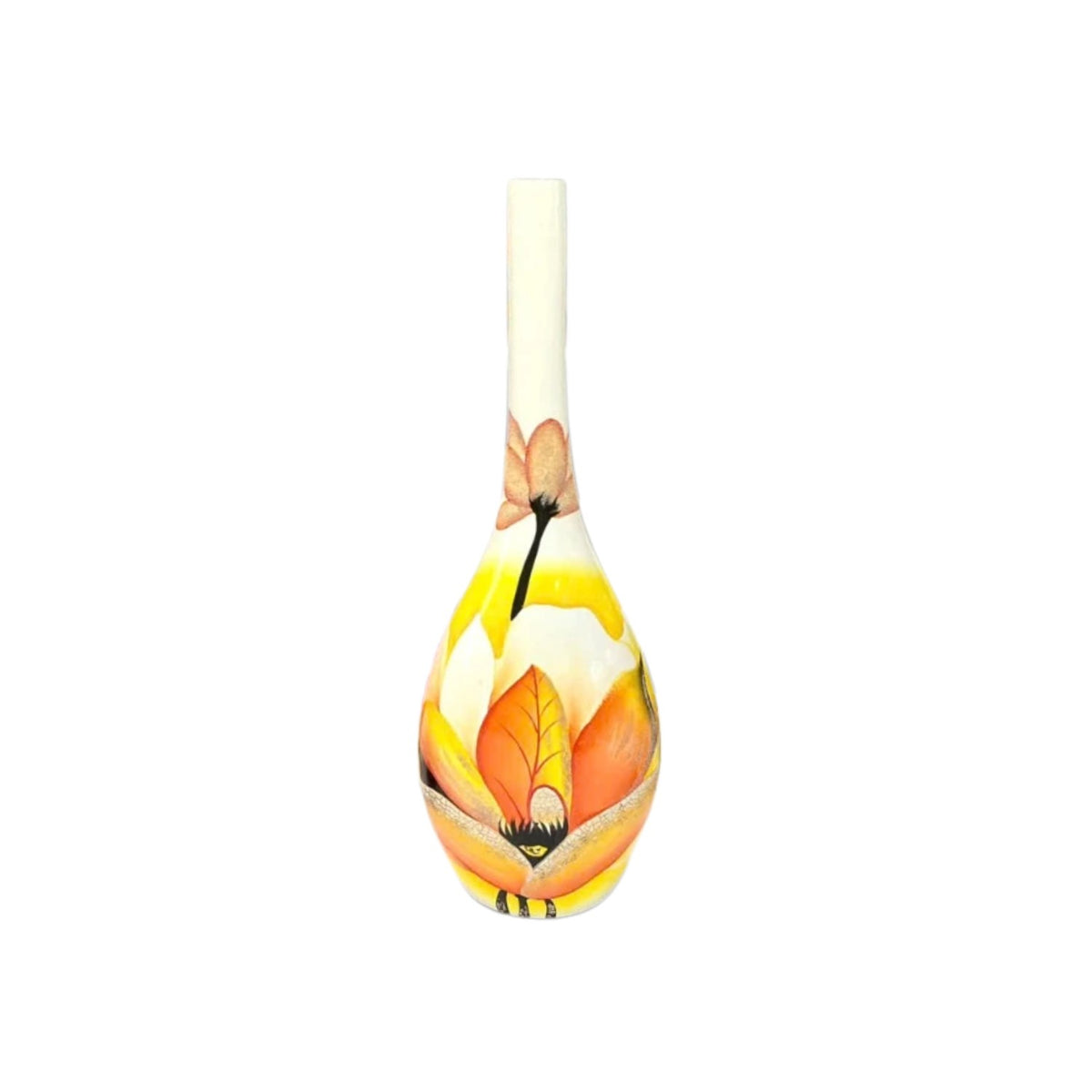 Handcrafted Lacquered Flower Vase 26