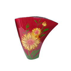 Handcrafted Lacquered Flower Vase 29