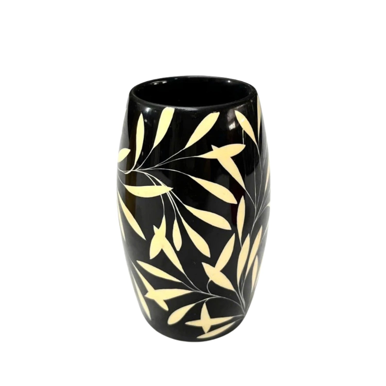 Handcrafted Lacquered Flower Vase 2