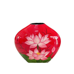 Handcrafted Lacquered Flower Vase 32