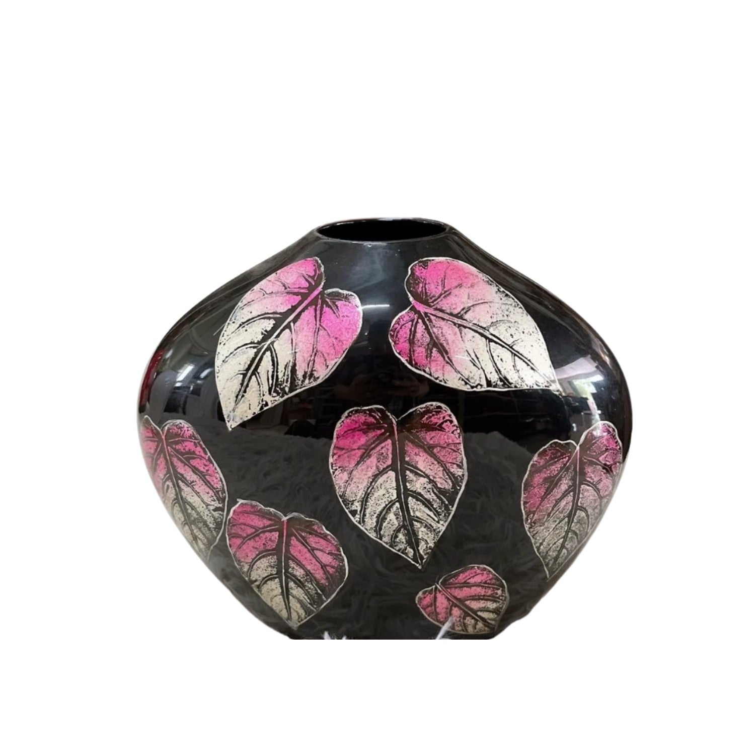 Handcrafted Lacquered Flower Vase 32