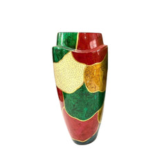 Handcrafted Lacquered Flower Vase 4