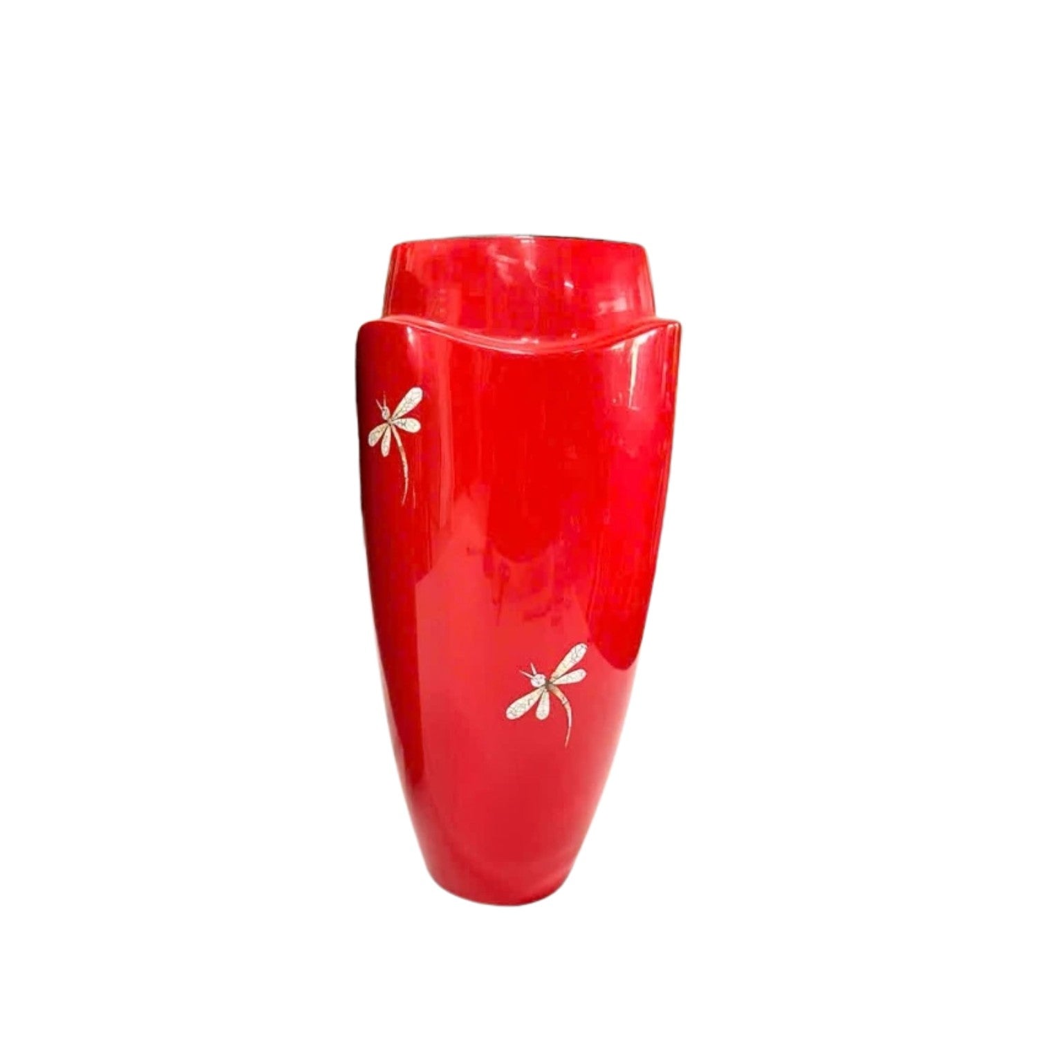 Handcrafted Lacquered Flower Vase 4