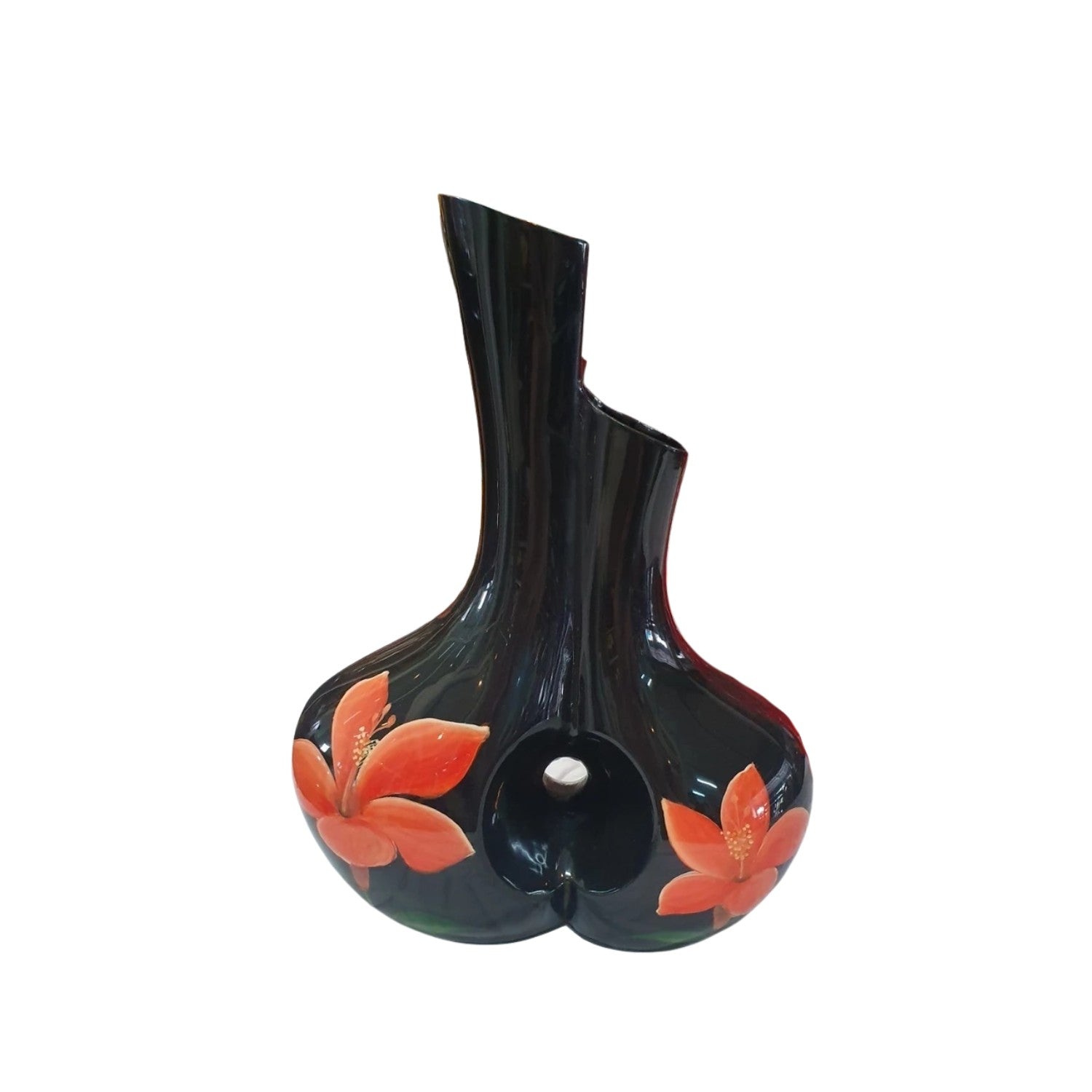 Handcrafted Lacquered Flower Vase 7
