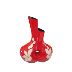 Handcrafted Lacquered Flower Vase 7