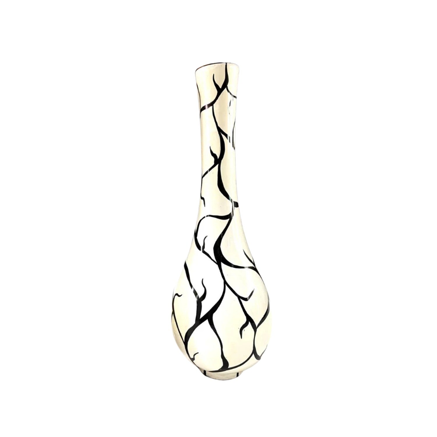 Handcrafted Lacquered Flower Vase 9
