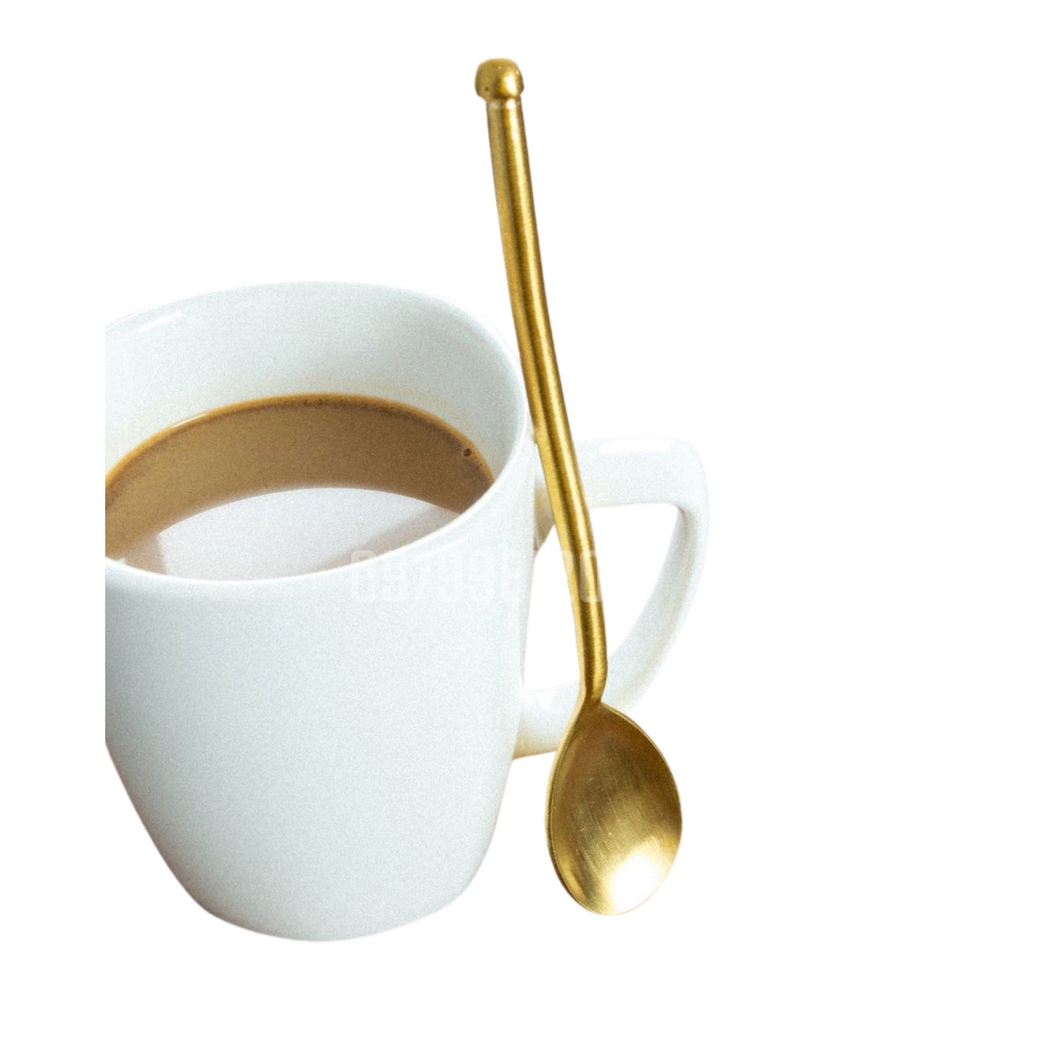 Handcrafted  Long-Handled Pure Copper Spoon