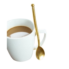 Handcrafted  Long-Handled Pure Copper Spoon