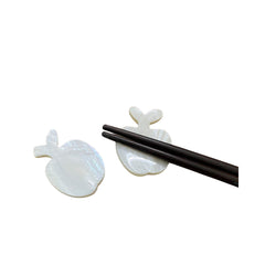 Handcrafted Mother Of Pearl Chopstick Rest 2