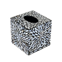 Handcrafted Mother Of Pearl Tissue Box 1
