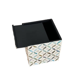 Handcrafted Mother Of Pearl Tissue Box 2