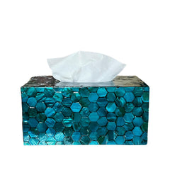 Handcrafted Mother Of Pearl Tissue Box 5