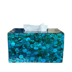 Handcrafted Mother Of Pearl Tissue Box 5