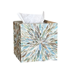 Handcrafted Mother Of Pearl Tissue Box