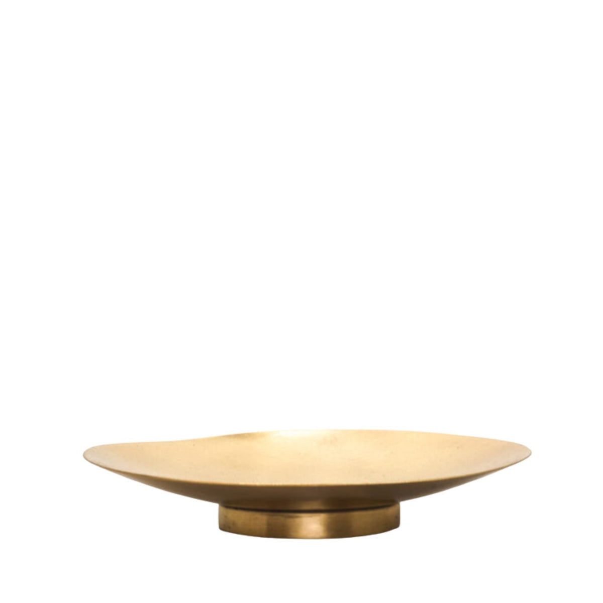 Handcrafted Oval Plate Made Of Pure Copper
