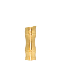 Handcrafted Pure Copper Bamboo Tube Vase