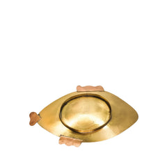 Handcrafted Pure Copper Fish-Shaped Plate