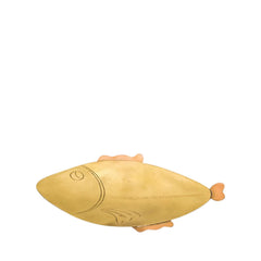 Handcrafted Pure Copper Fish-Shaped Plate