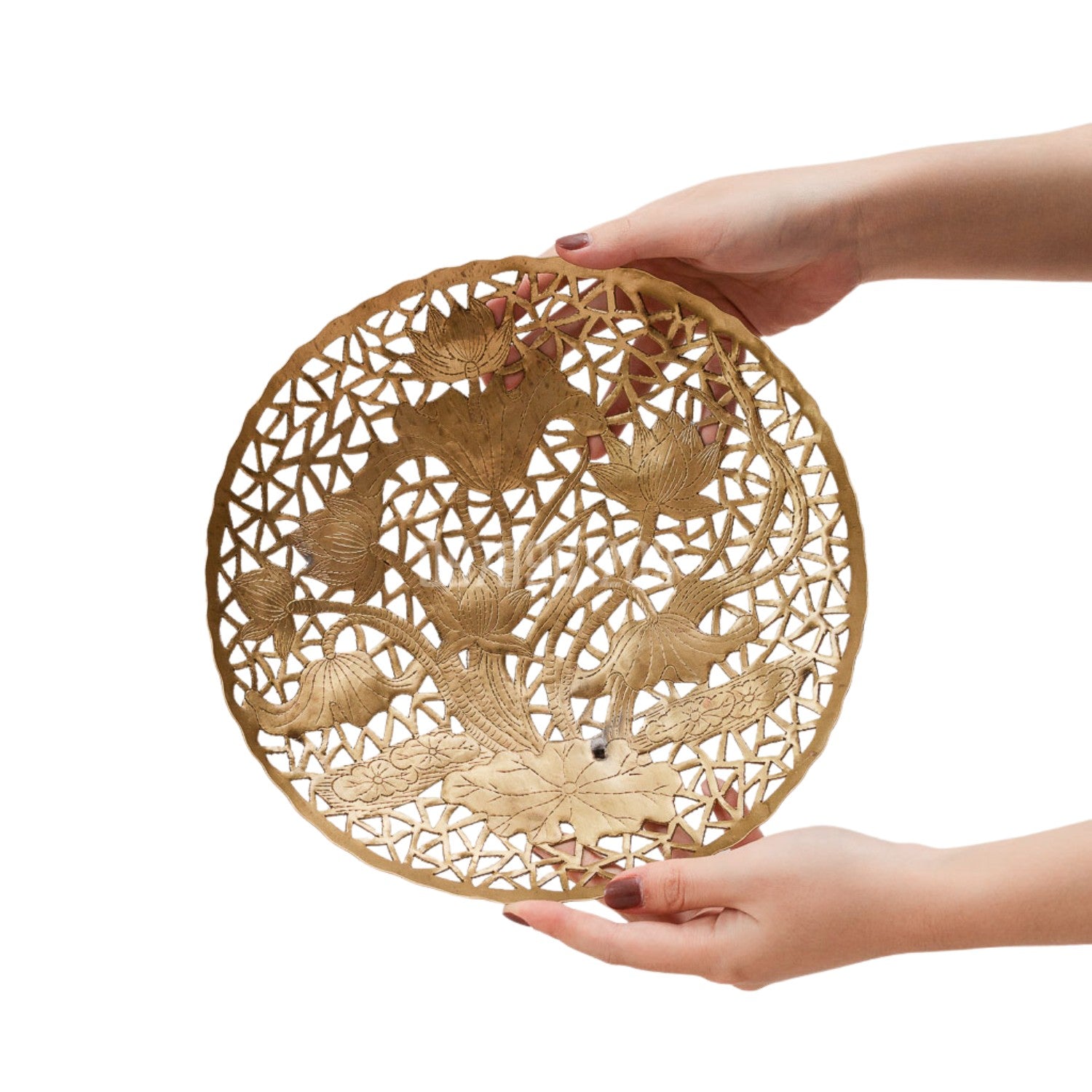 Handcrafted  Pure Copper Tray 1