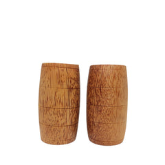Handleless Coconut Wood Cup