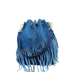 Handmade Upcycled Denim Bag
