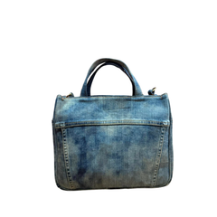 Handmade Upcycled Denim Crossbody Bag